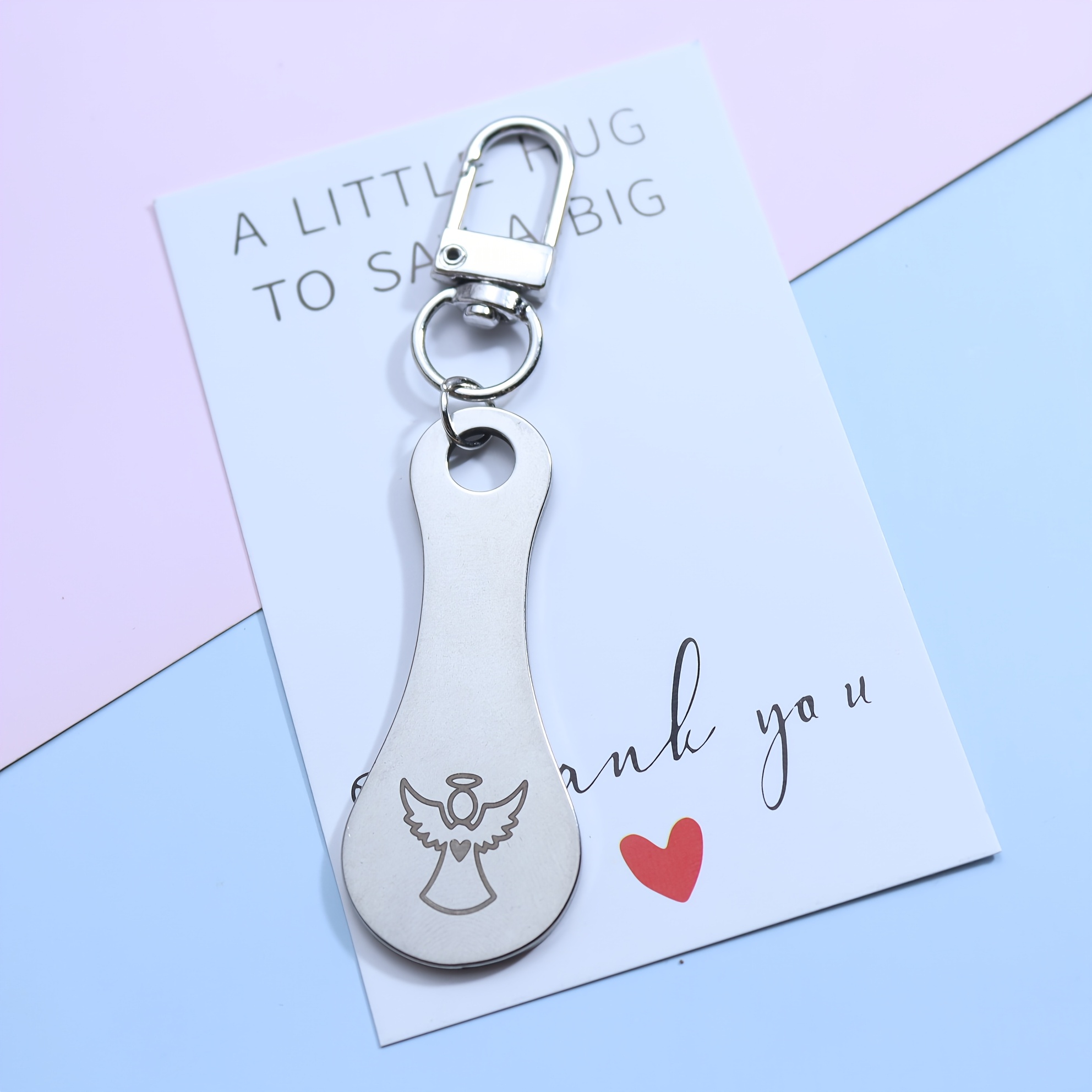 1pc Anti-lost Shopping Cart Token, Engraved With A Cute And With A Card, Perfect As A Gift For //party Favors, A Beautiful Backpack Charm, And A Novelty Keychain