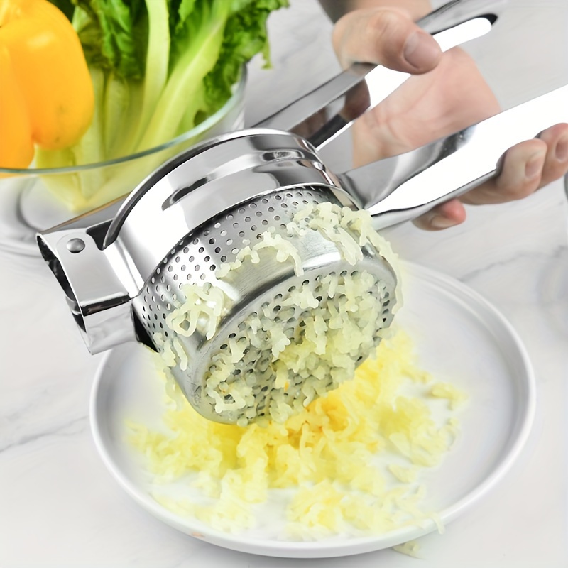 

1pc, Press, Lemon Juicer, , ,, Multifunctional Juice Maker, Stainless Steel , Kitchen Vegetable With Non-slip Handle, Manual Fruit , Vegetable Crusher, Kitchen Stuff, Kitchen Gadgets