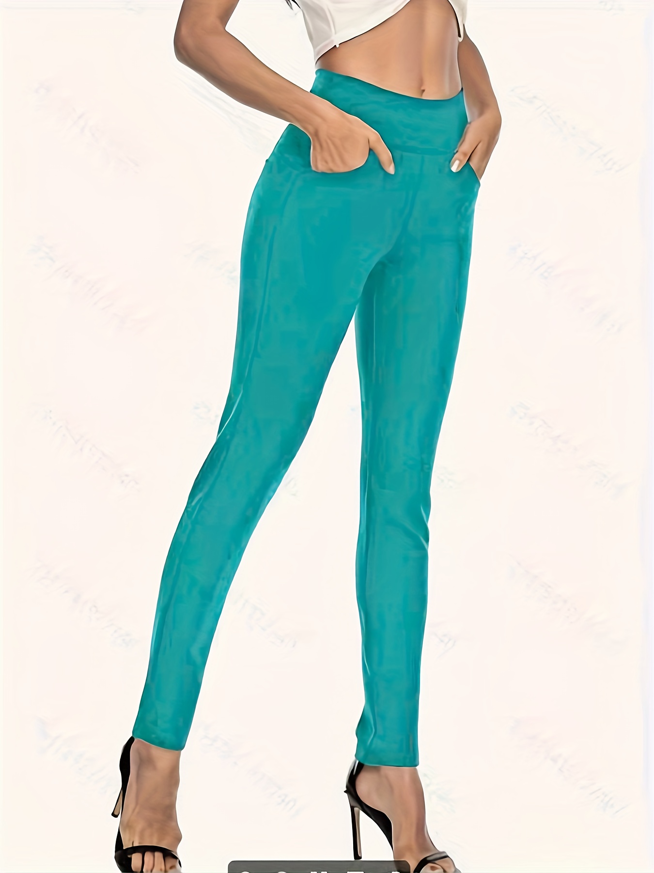 slim fit dress slacks White Slim Fit Dress Pants Flat Front Pre-hemmed