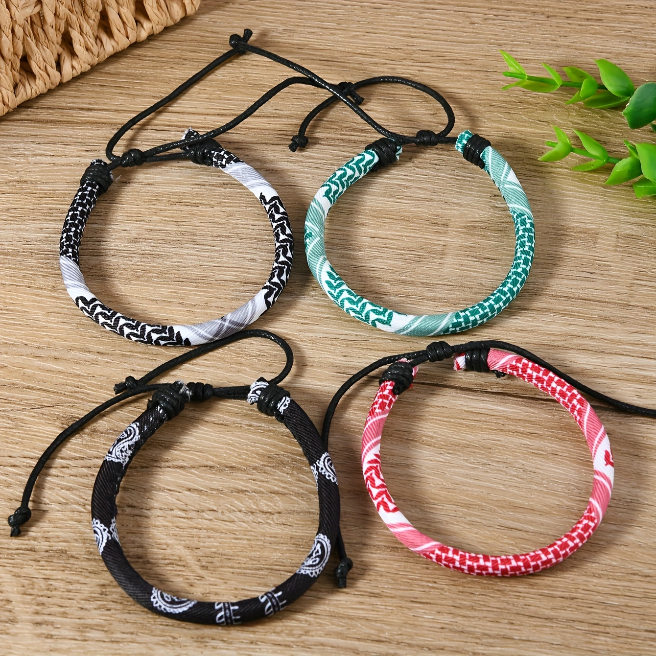 Image of Arabic Scarf Style Woven Bracelet , For Teenager, For Teenager