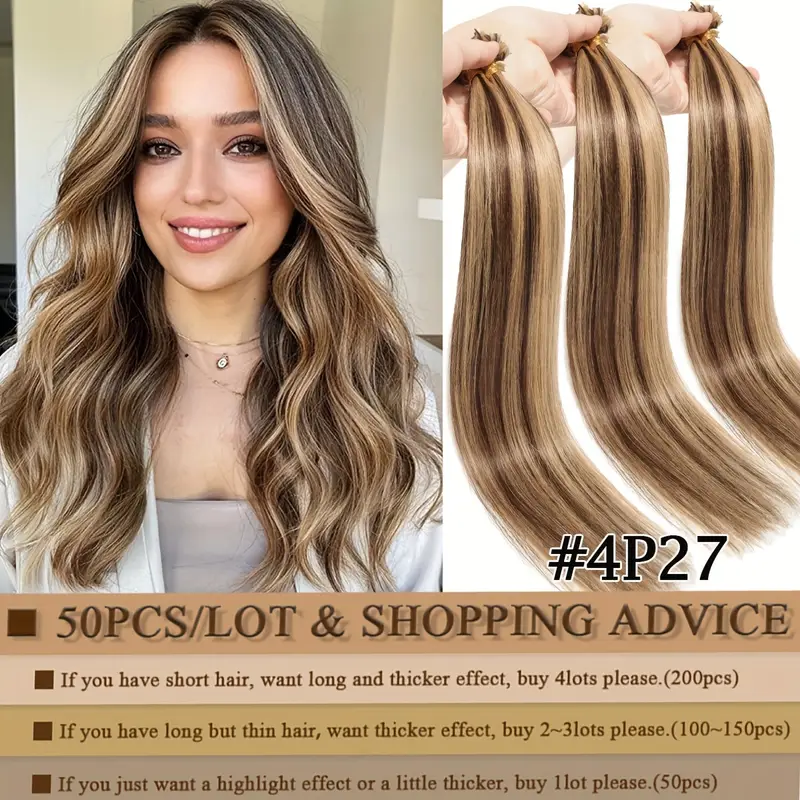 50 strands 50 gram keratin human hair extensions 100 real hair u tip extensions keratin u tip hair extensions nail tips 16in 24in pre bonded u tip hair extensions human hair details 6