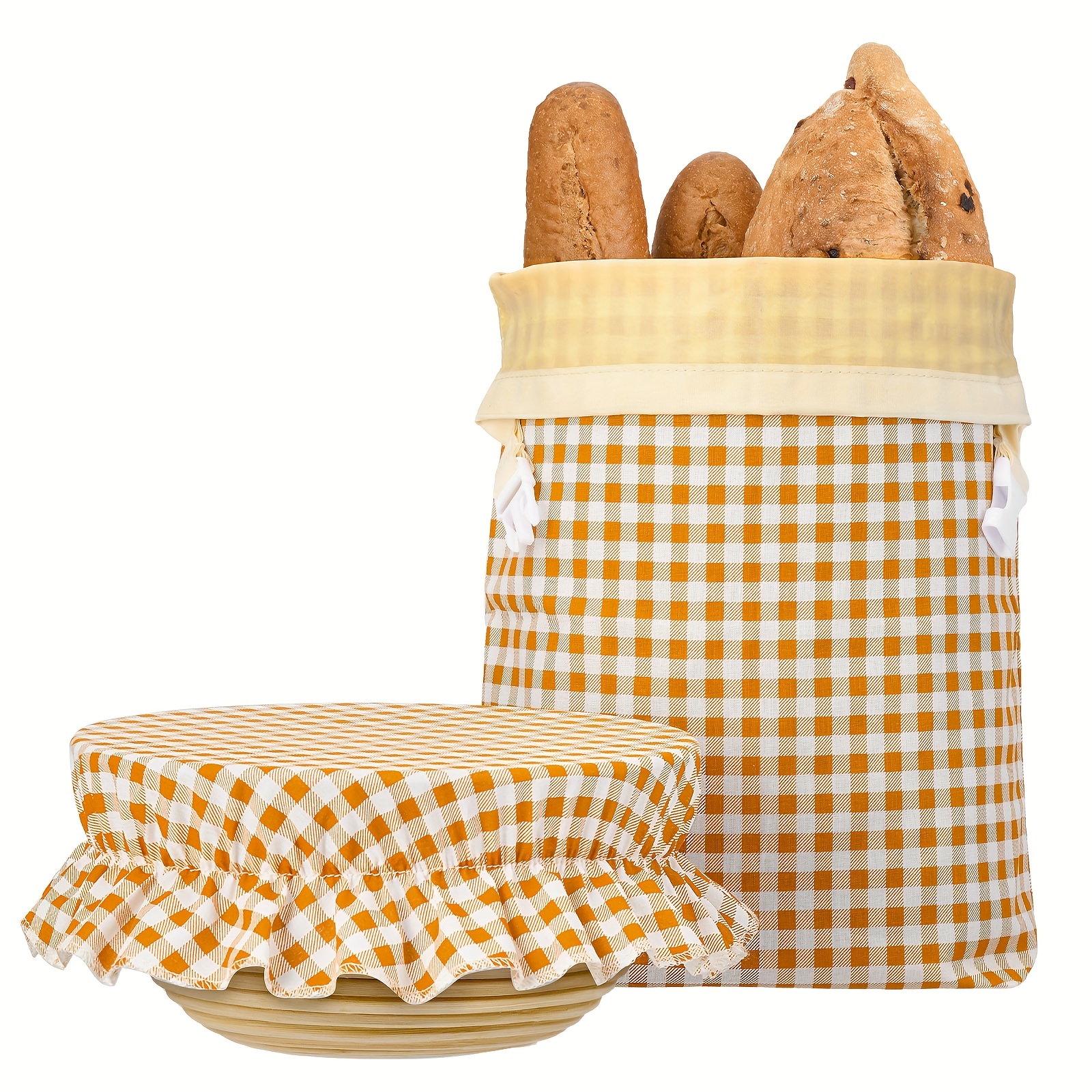 reusable bread bags clip closure beeswax like performance Temu