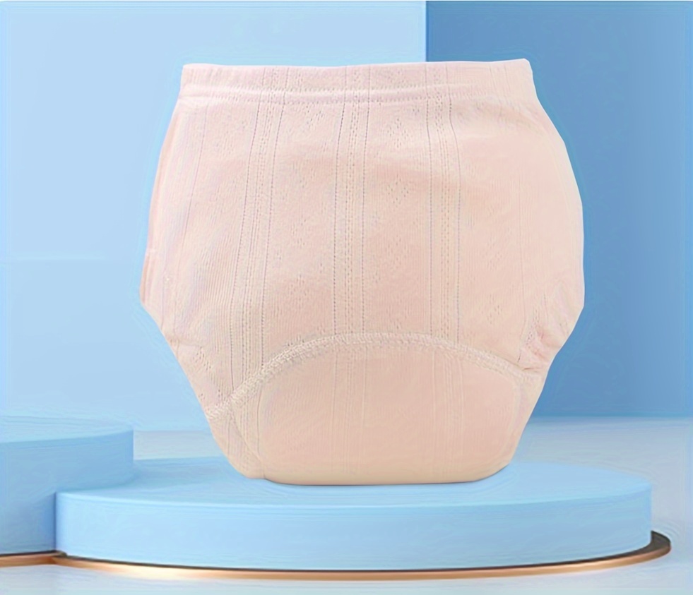 3 pack   training pants breathable cotton diaper covers leakproof reusable waterproof underwear unisex toilet learning pants details 6