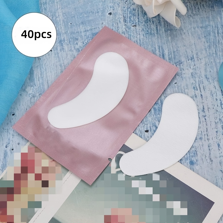 Pink Eye Mask And Eye Pads For Eyelash Extensions, Professional Quality Eye Patches