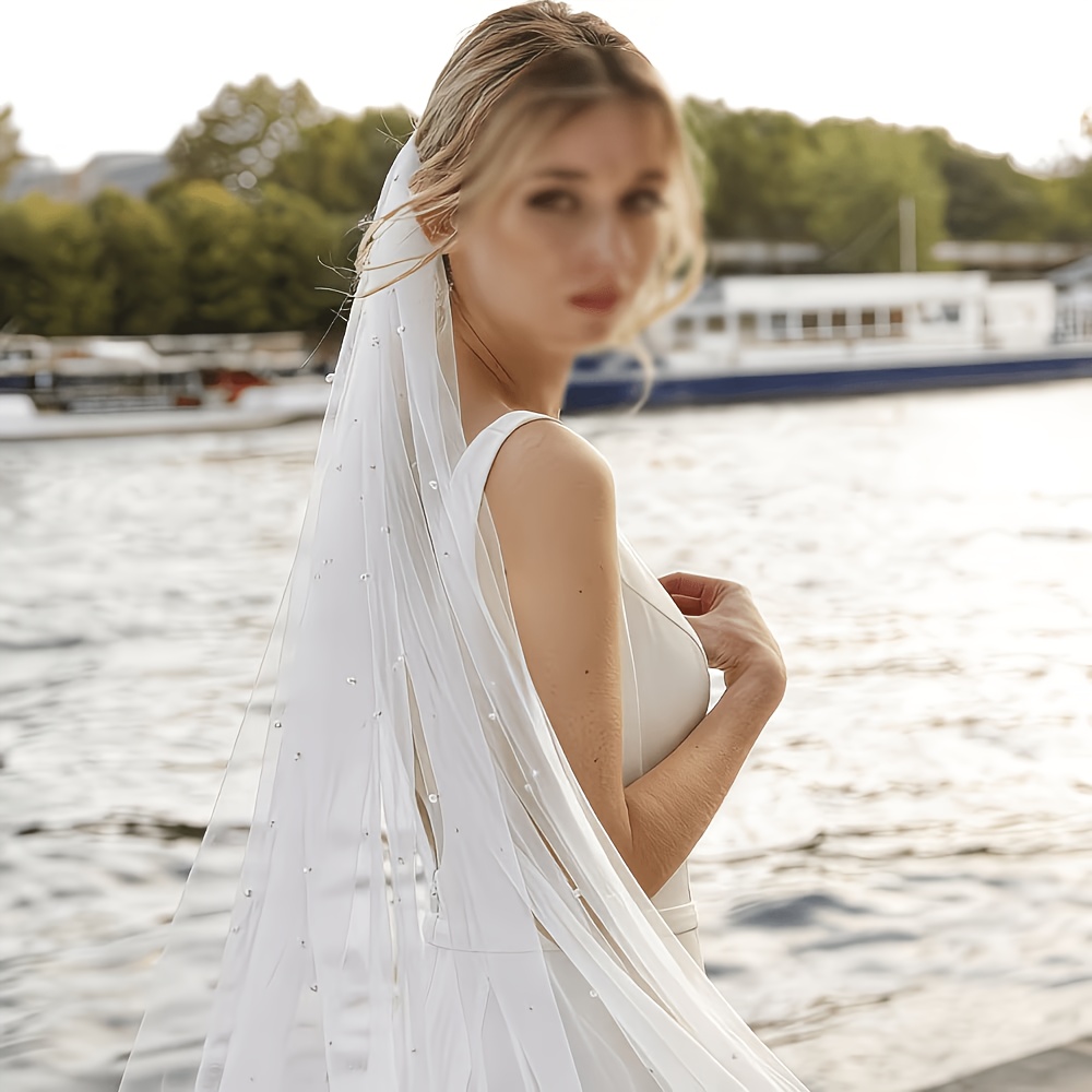 pearl veil sold on Temu United States