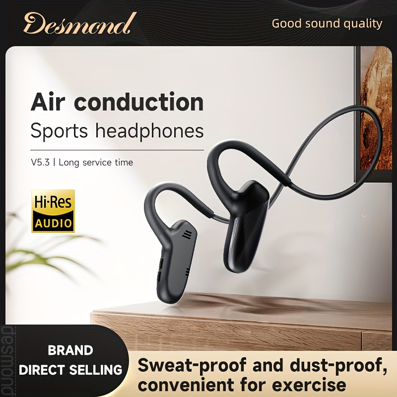 S19 Air Conduction Wireless 5.3 Headset Long Battery Life Temu