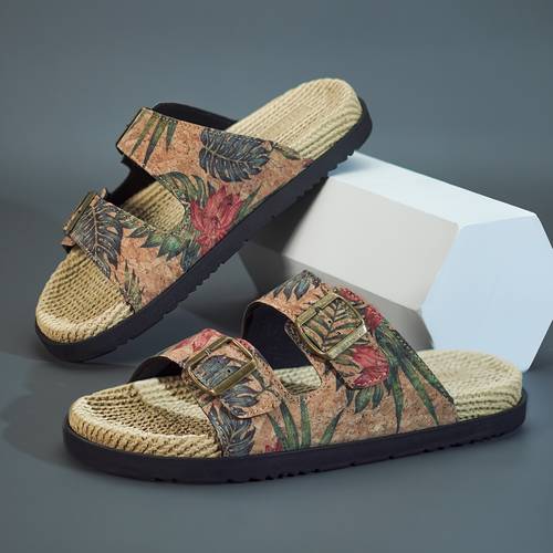 mens summer casual fashion print premium outdoor beach sandals
