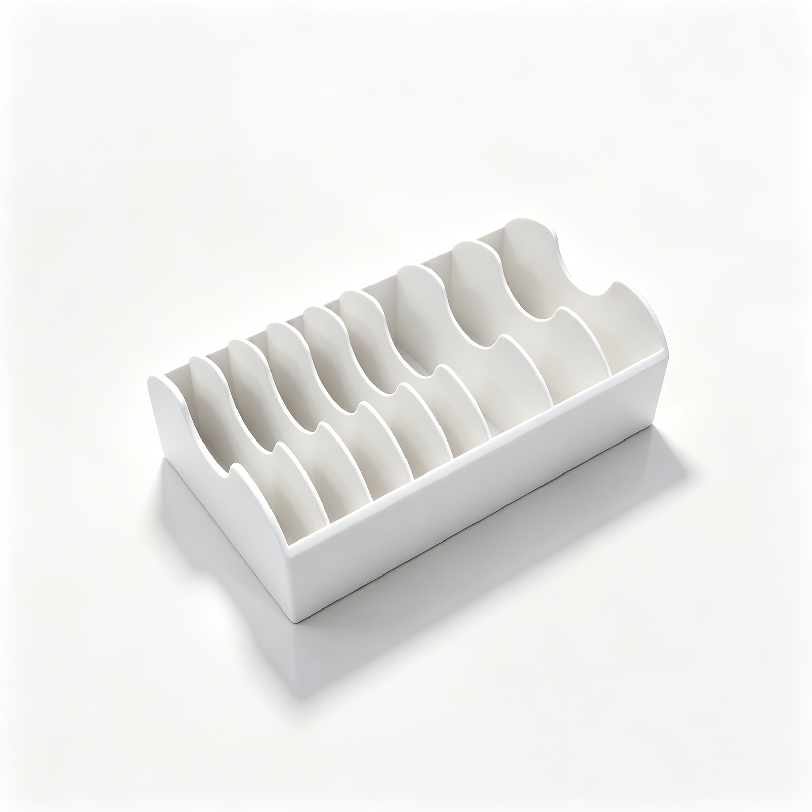 TEMU 8-compartment Spice Organizer, Large-capacity Seasoning Storage Holder, Kitchen Countertop, Cabinet & Fridge Condiment Storage Rack