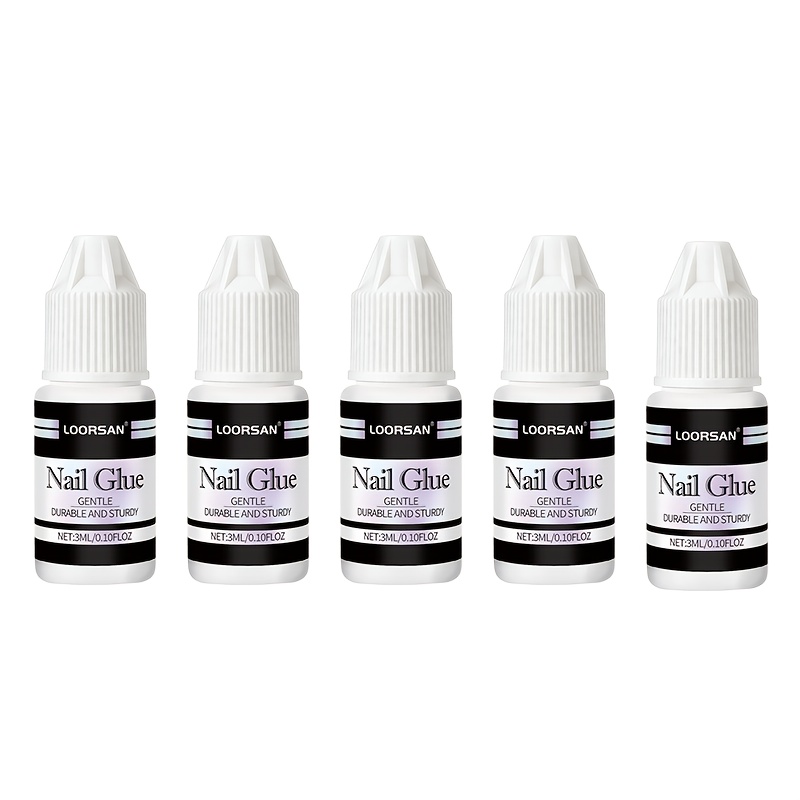 Nail Glue - Long Lasting, No Mess, For Press-on Nails, Artificial Tips, Nail Art & 3d Decorations