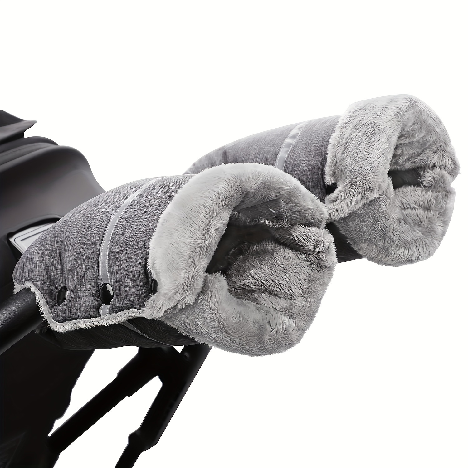 Domi Bear Stroller Warm Gloves, Windproof Waterproof Armrest Covers