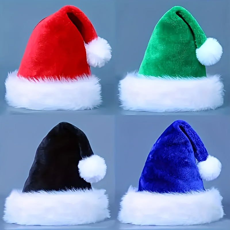 

Santa Hat For Christmas - , Washable In Red, , , | For Parties & Decorations