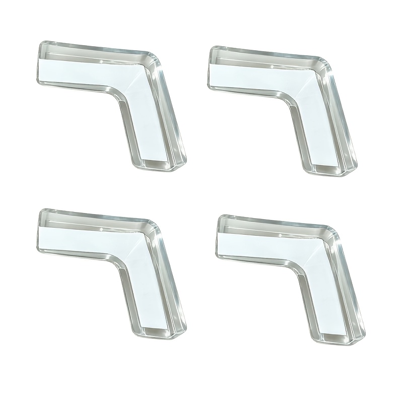 TEMU 4pcs Table Protectors, Thickened Corner Protector, Corner Guard, Furniture Corner Guards Edge Safety Bumpers Cushion To Cover Sharp Furniture,