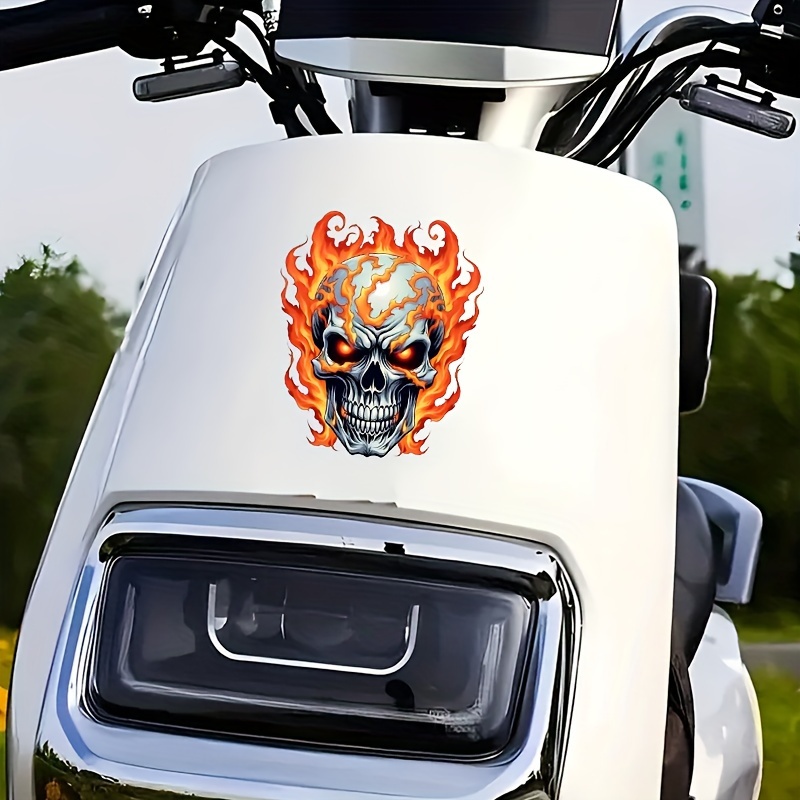 

Flame Vinyl Decal Sticker - & Sun Resistant For Cars And Motorcycles, Diy Projects & Bookmarks