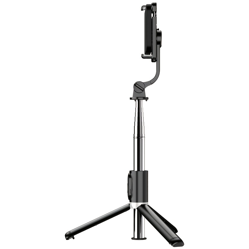 TEMU 40 Inch Retractable Selfie Stick Professional Floor Tripod For Live Streaming, With Wireless Remote, 360° Rotation, Stable Anti-shake Design.