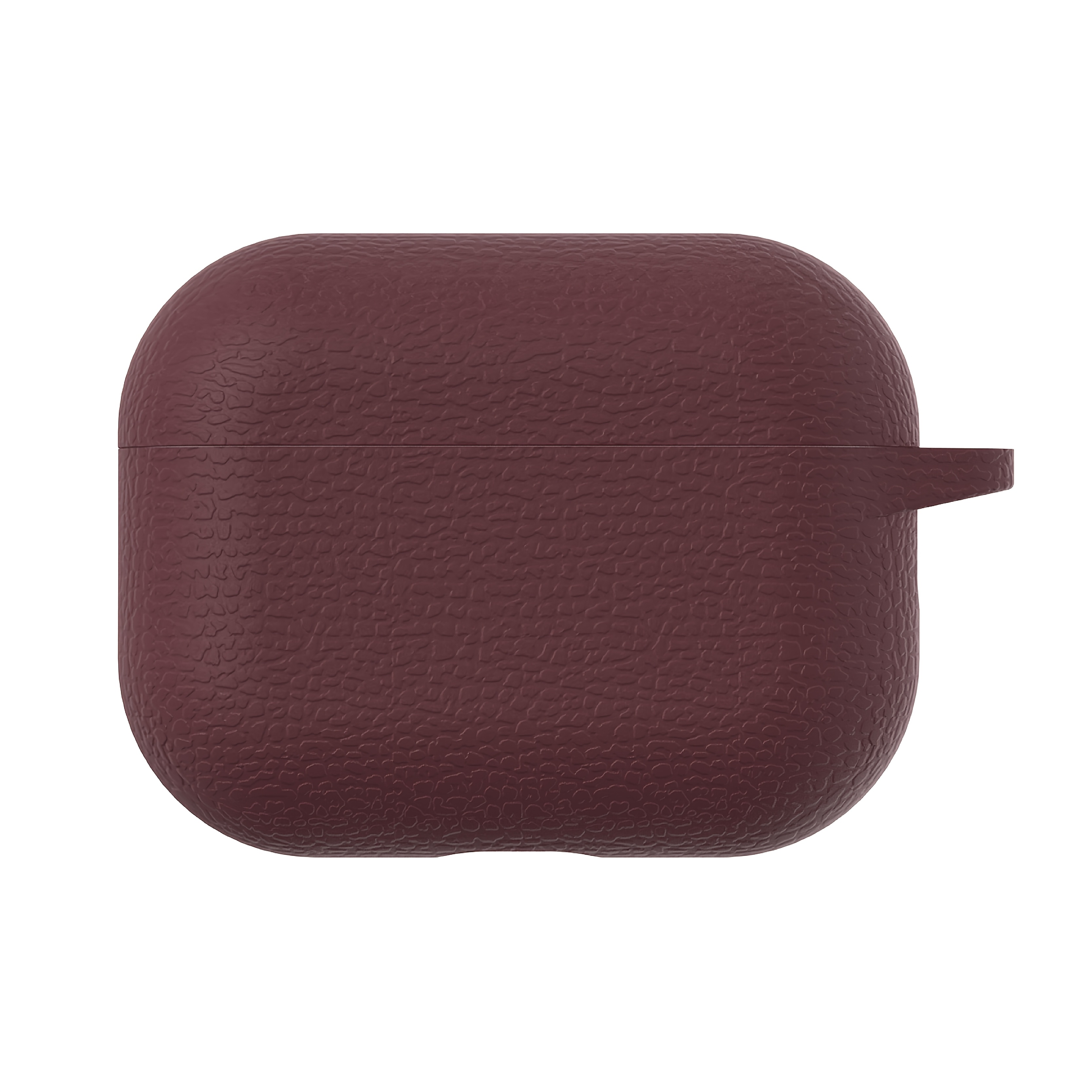 TEMU Lychee Pattern One-piece Silicone Earphone Case, Lightweight And Slim-fitting, Ideal For Men, Women, Students And Fashion Enthusiasts On Their