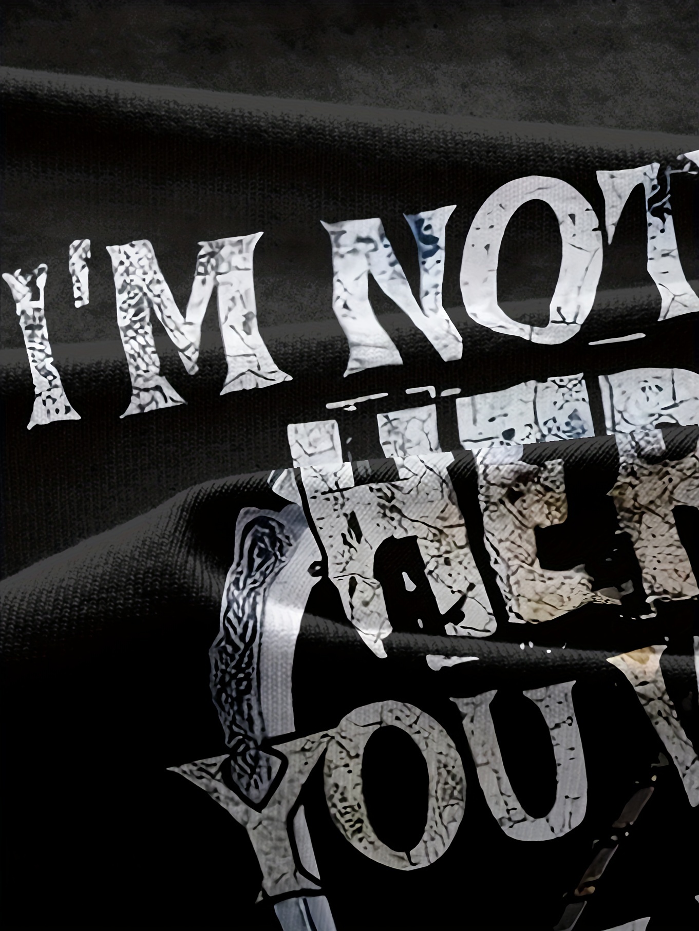 Plus Size Men's Letters Print Short Sleeve T-Shirt, Casual Fashion Crew Neck Tee, All Over Graphic Top For Outdoor Sport And Leisure, Big & Tall Guys