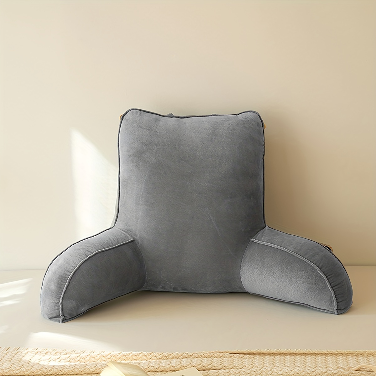 how to clean a backrest pillow