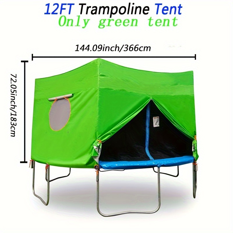 1pc 3 66m 4 27m 4 57m 12ft 14ft 15ft Trampoline Tent Trampoline