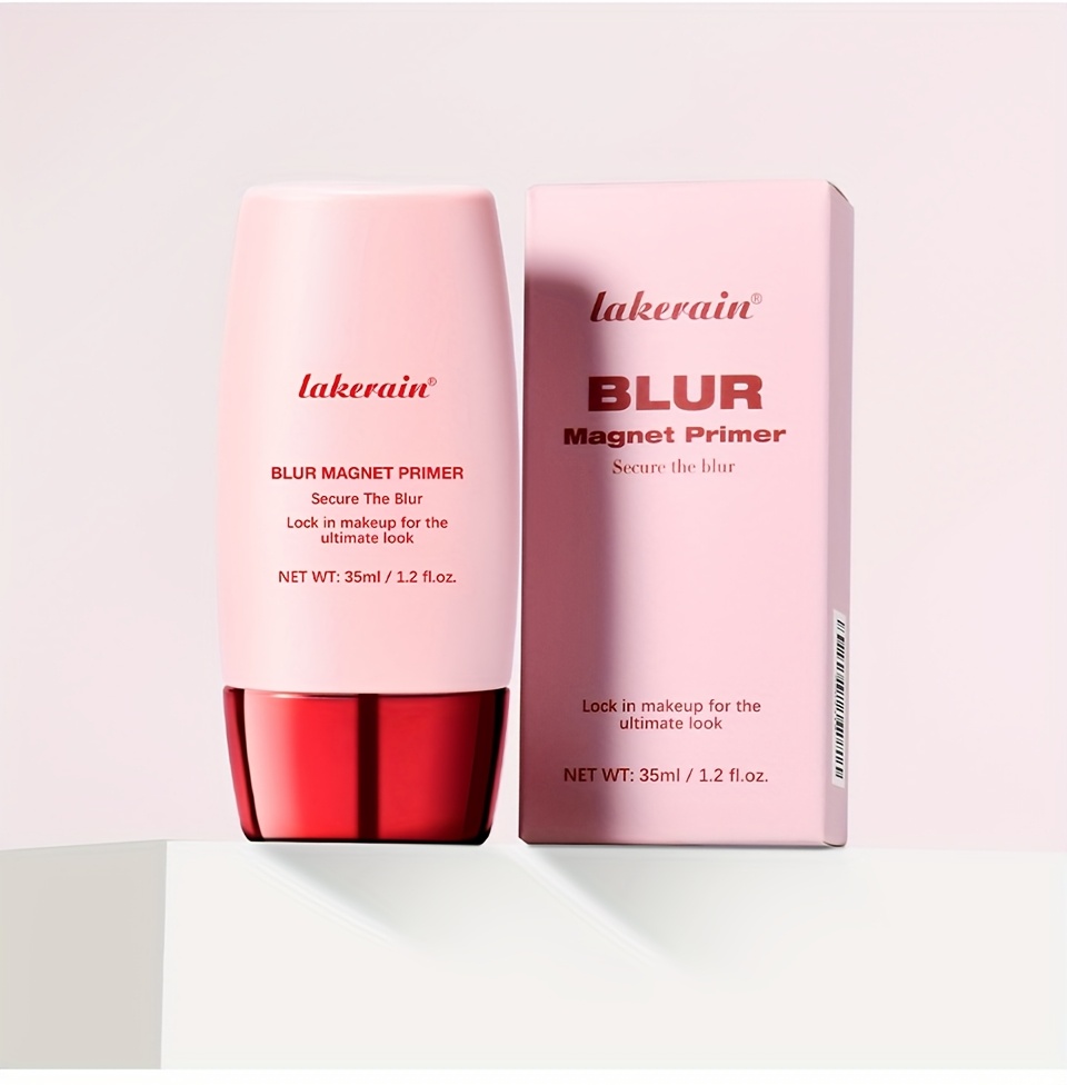 1pc Lakerain Blur Magnet Primer, Matte Finish, Moisturizing Under Makeup, Firming Skin Base, Smooth Application, Light Texture, Niacinamide Enriched, Cream Form, Fair Tone, Lake Rain