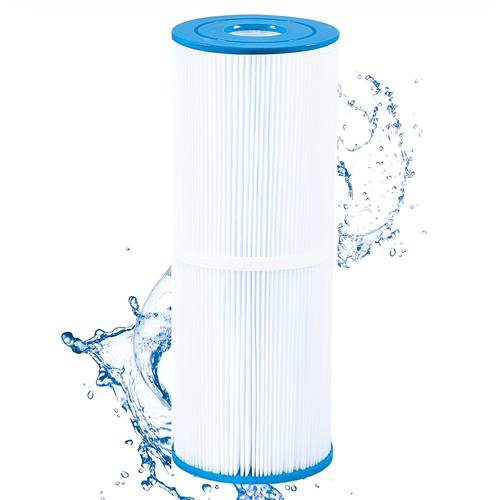 1pc unicel c 4326 fc 2375 replacement filter cartridge blue white compatible with prb25 in ideal for swimming pools hot tubs swimming pool filter replacement water filter system pool filter cartridge ribbed texture durable filter media