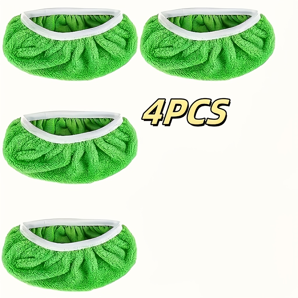 4  reusable mop pad set this microfiber cleaning pad is washable durable and   absorbent suitable for hardwood floor and tile cleaning the linaole wet and dry dual use microfiber mop pad is an essential for floor care