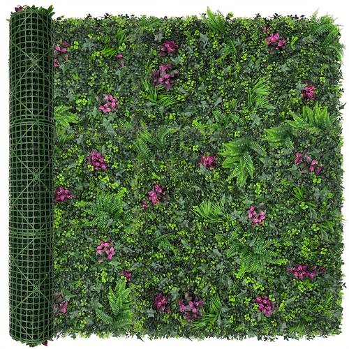 artificial hedge grass wall boxwood panels greenery backdrop panles uv protected privacy fence wall decor for outdoor indoor wedding decor