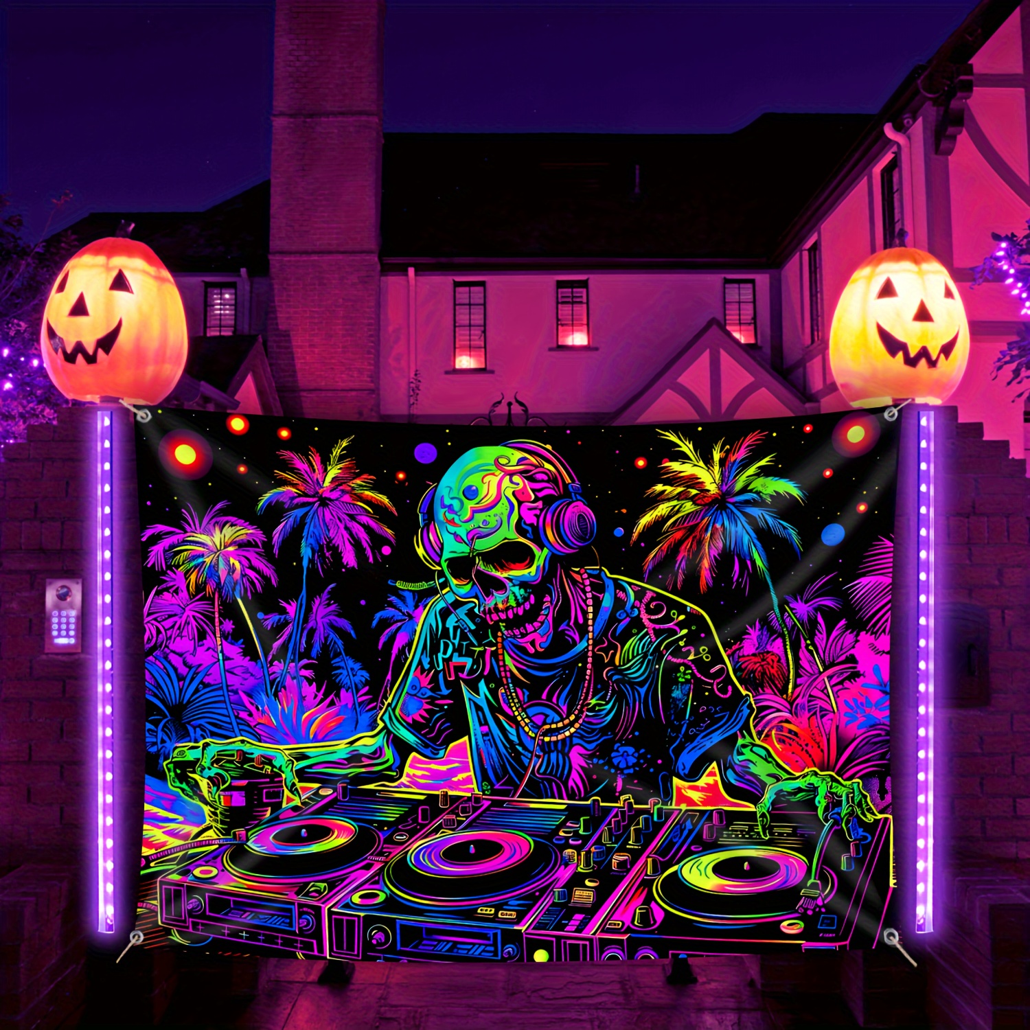 Black Light Backdrop