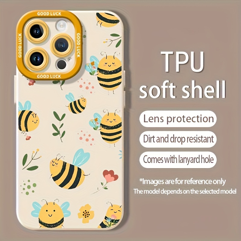 TEMU Phone Case - Suitable For Iphone 18promax/17/17pro/17air/16 Promax/15/14/13/12/11 Phone Case, Easy High-end, Air Cushion Anti-drop, Border Color