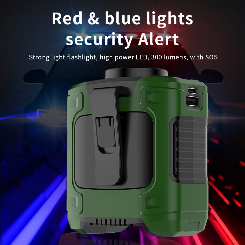 Planciti K50 Portable Waist Clip Fan – 10000mAh Battery, 5 Speeds, Wearable