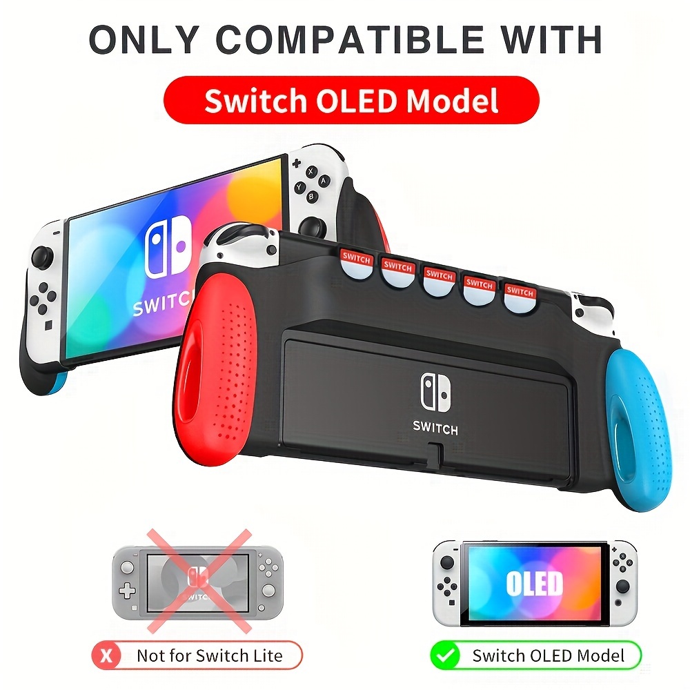 

With 5 Storage Slots Game Cards For Switch/oled Protective Hard Case, Lightweight Shockproof Case, Switch Accessories