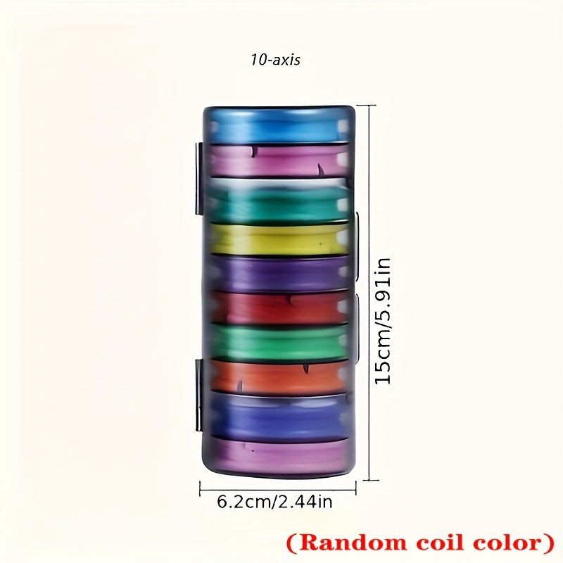 Fishing Line Storage Holders, Fishing Storage Box, Winding Board, Silicone Coil Tackle Box, Portable Fishing Accessories