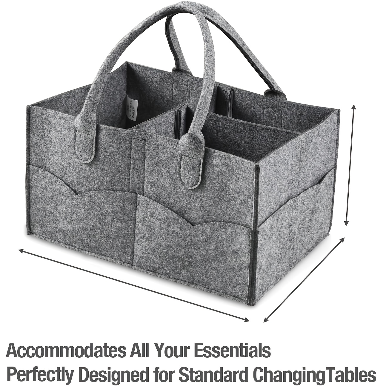 Lightweight Foldable Multi-Pocket Organizer Bag