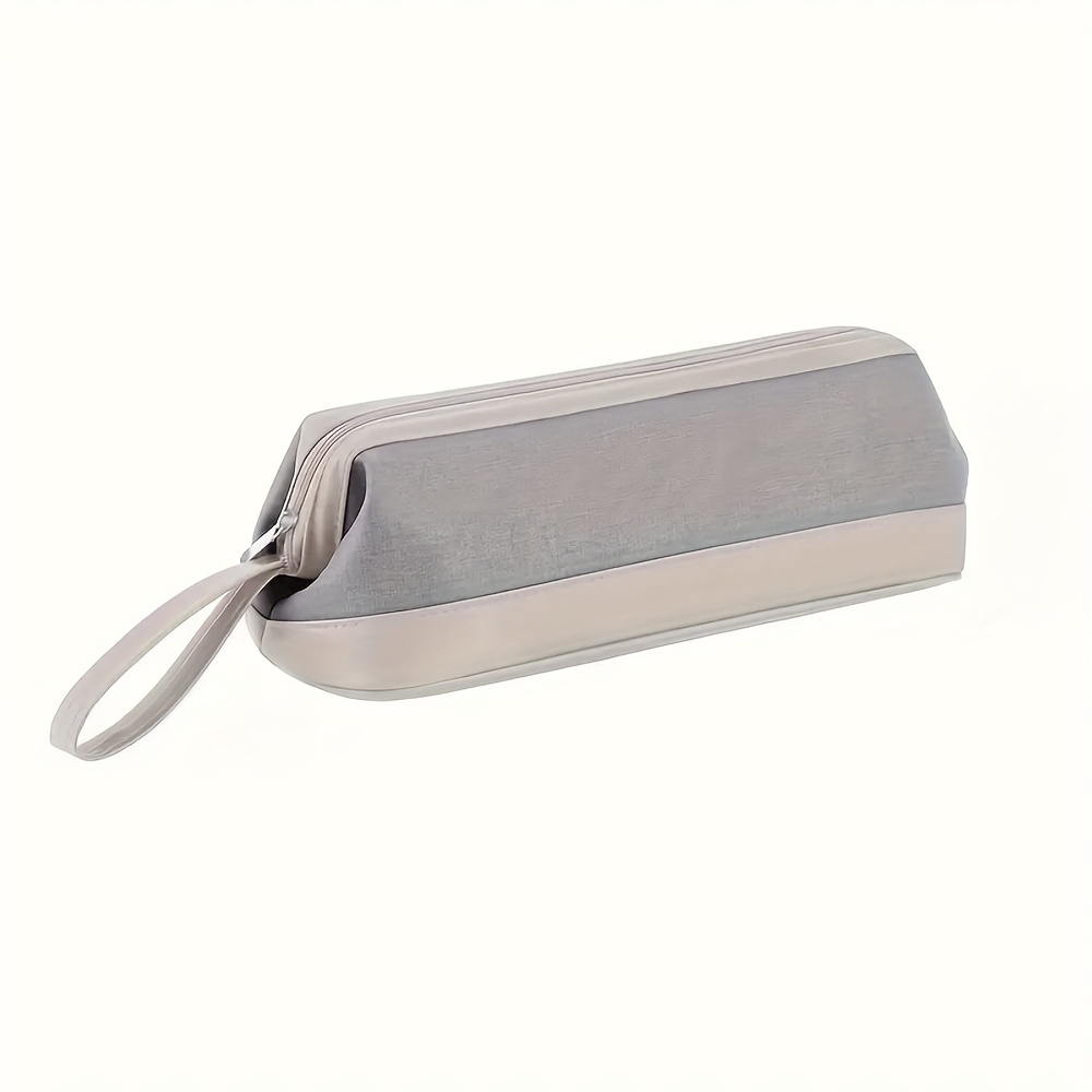 TEMU 1pack Travel Case For & Curling Iron, Portable Hair Dryer Carrying Bagstorage For Styler Attachments Protection