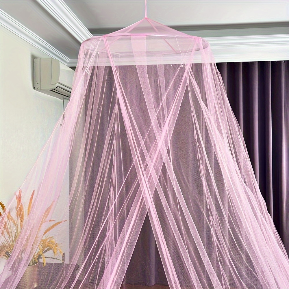 extra large white mosquito net canopy versatile for indoor outdoor use   camping   and garden protection fits single to   beds crib hanging bed net travel details 12