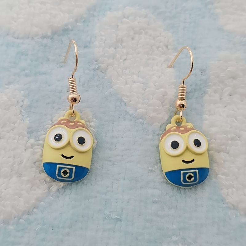 

Cute Cartoon Character Drop & Dangle Earrings, Zinc Alloy, Daily & Gift Occasions, All-season Fashion Jewelry Accessory (1 Pair)