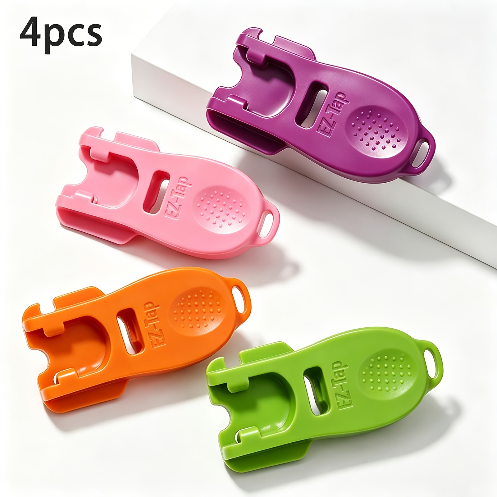 TEMU New And Improved 4-pack Non-slip Drink Can Openers. The Colorful Drink Can Protective Covers Keep Soda And Energy Drinks Safe From Bugs, Bees,