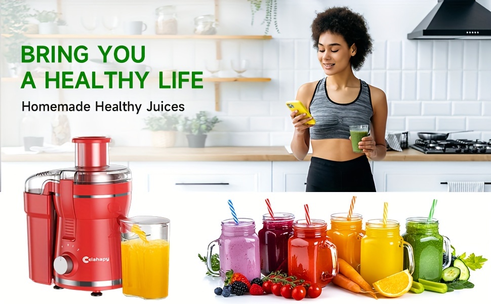 500W Powerful Centrifugal Juicer Machine - 3