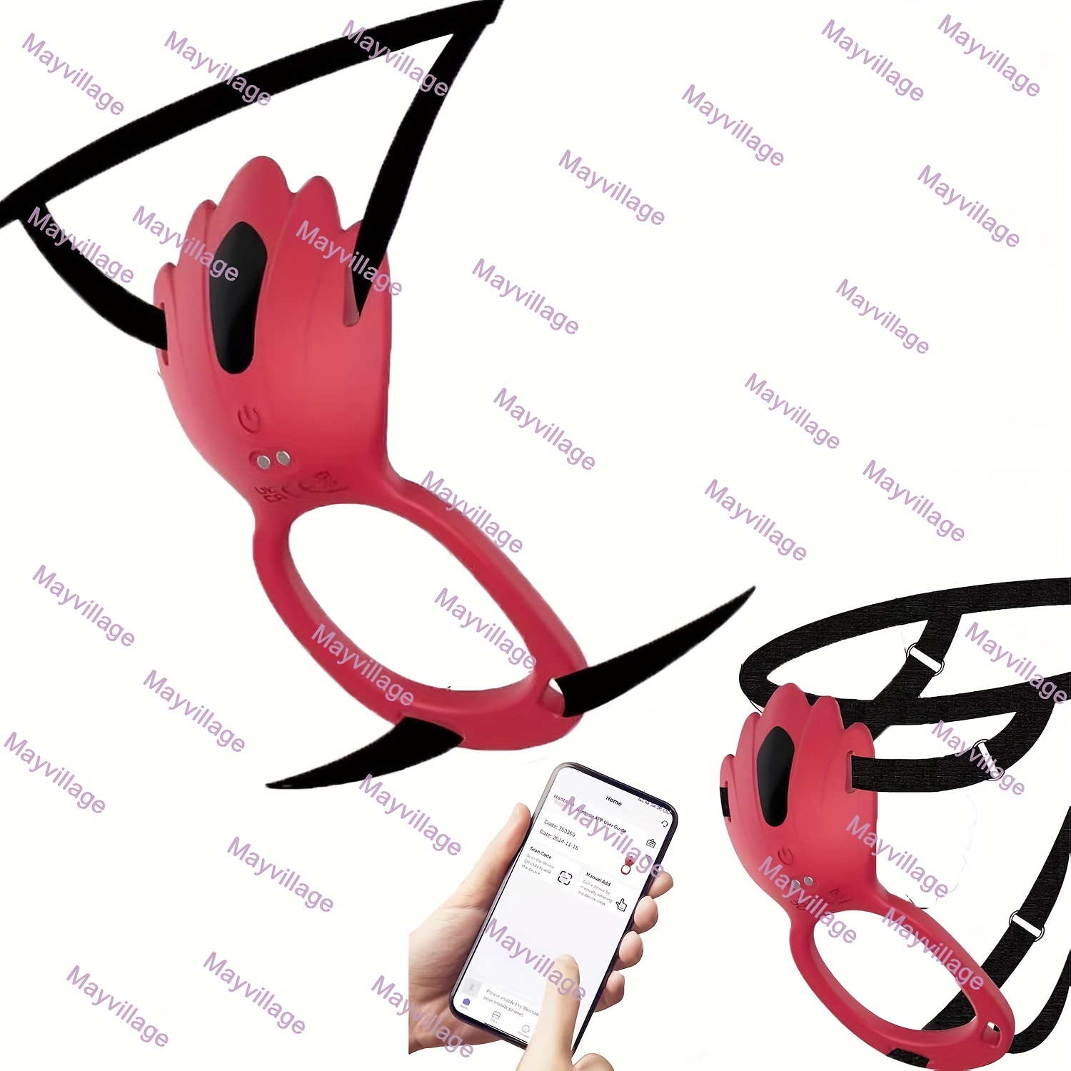 vibrating panties with app control Remote and App Panty Vibrator main image 1