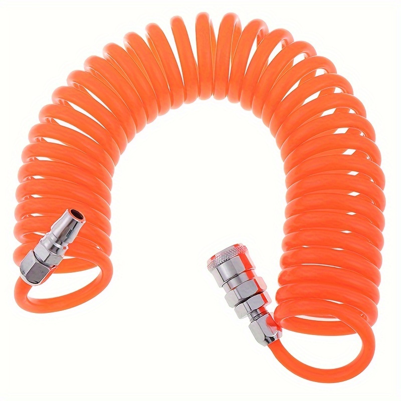 Vibrant Yard Company 15sh 15-inch Short Air Compressor Hose: 1/4 male NPT to 1/4 male NPT Connections (Lead-Free Brass)