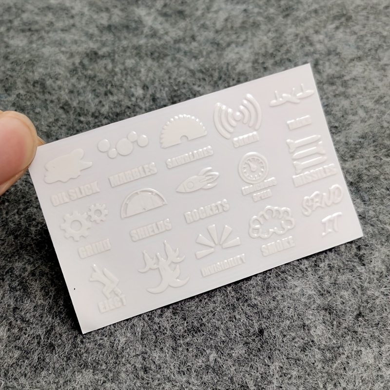A Set Of 15 Stickers For Car Switch Button Stickers, Air Conditioning Console Stickers Suitable For All Blank Car Buttons, Interesting Button Stickers