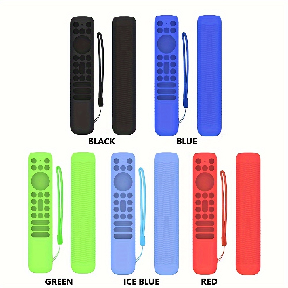 1pc silicone remote case for tcl rc902v fmr1 waterproof scratch resistant cover with lanyard lightweight multi color options 20 6cm x 4 1cm x 1 7cm details 4