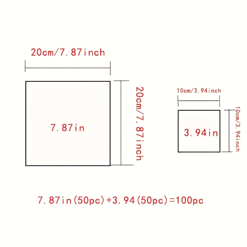 Image of 100pcs Canvas Paper Boards For Painting - Professional Thick Art Paper Panels For Artists - Acid- Painting Paper For Acrylic, Oil, Pastel - 2 Size Options: 10x10cm & 20x20cm - Gift Supplies