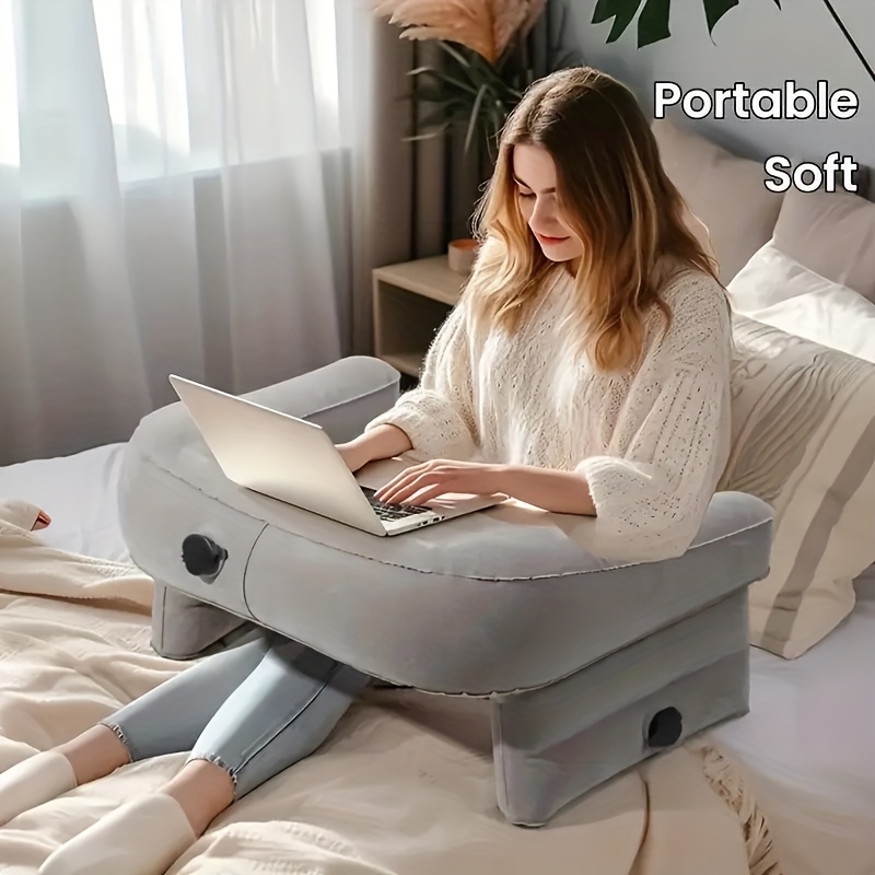 cozy companion ergonomic inflatable reading pillow portable Temu
