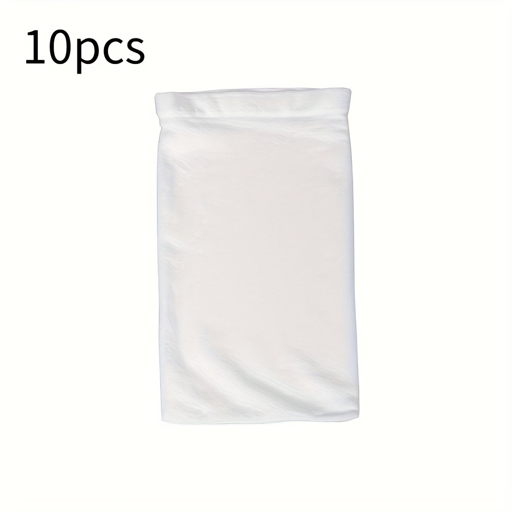10 Stück Pool-Skimmer-Socken Filterkörbe, Skimmer entfernt Schmutz Blätter für Einbau- Aufstellpools: retailer-supplied image