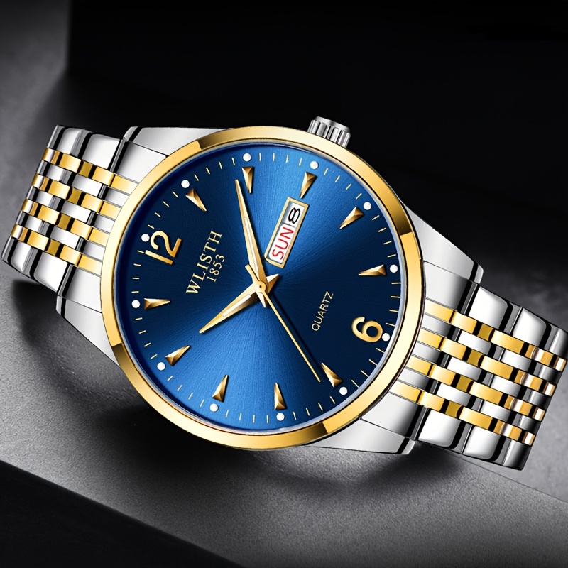 Stylish Minimalist Quartz Watch for Men with Luminous Features