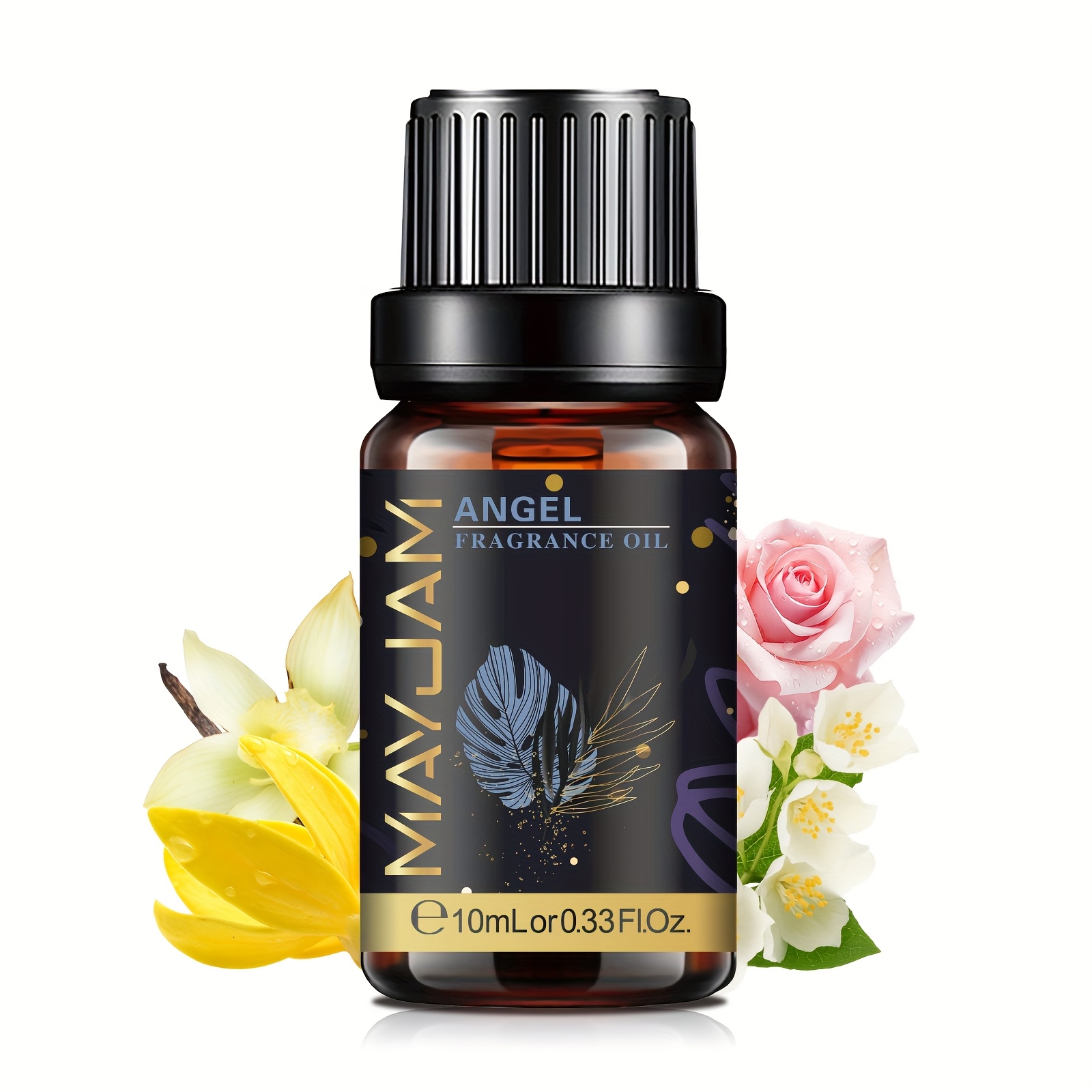 * Angel Fragrance Oil 10ml - Format liquide amliorant l'* aromathrapie  polyvalente * et la voiture, bouteille portable avec design textur, parfum  d'intrieur | Design de bouteille lgant | ...