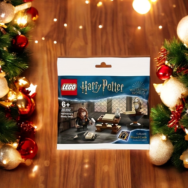 European Version, LEGO 30392 Hermione Desk, A Building Block Toy Suitable For Children Aged 6 And Above, Great Gift For Boys And Girls