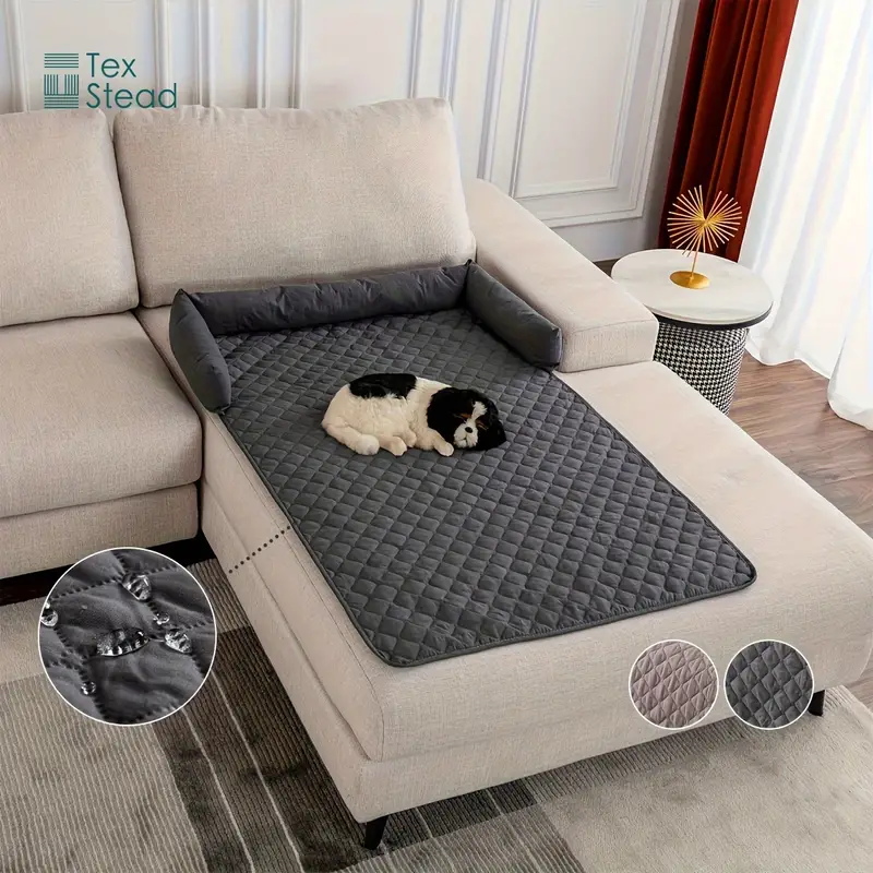 Premium Silky Velvet Pet Sofa Bed Slip