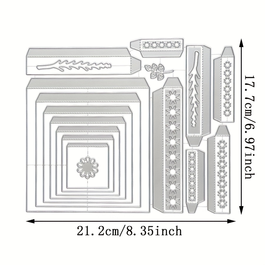 1pc Surprise Gift Box Metal Cutting Die