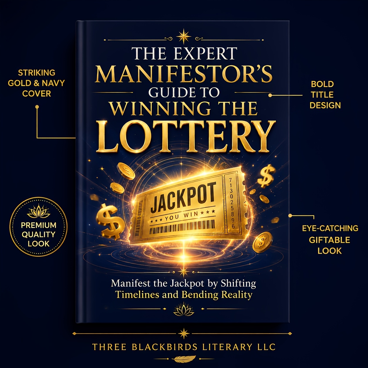 TEMU The Expert Manifestor's Guide To Winning The Lottery: Manifest The Jackpot By Shifting Timelines And Bending Reality, Law Of Attraction Wealth